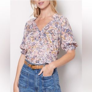Evereve Cody Smocked Blouse